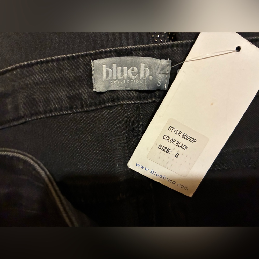 Blue B Rhinestone Jeans - Picture 12 of 12